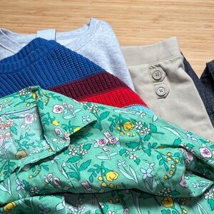 Bundle Girls 10/12 top, sweater, skirt and pants